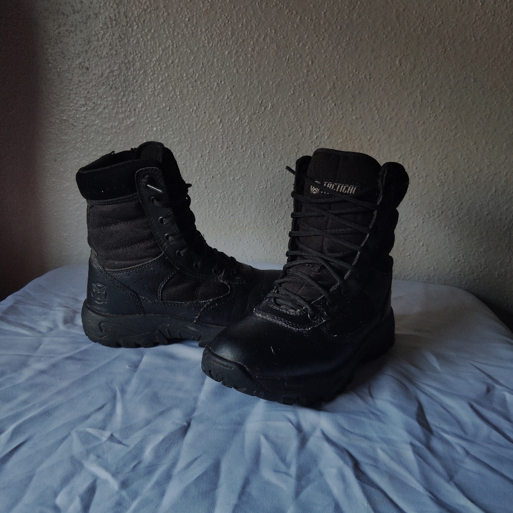 Tactical Black Women's Boots